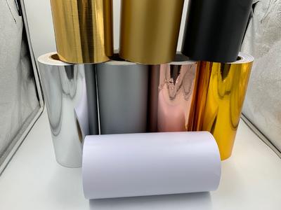 Wholesale Gloss Matte White Printing Self Adhesive PVC Vinyl Rolls or sheets for signs advertisements labels