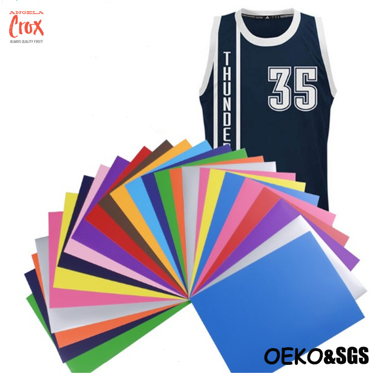 Wholesale custom Heat Transfer Vinyl sheets choose colors for clothing