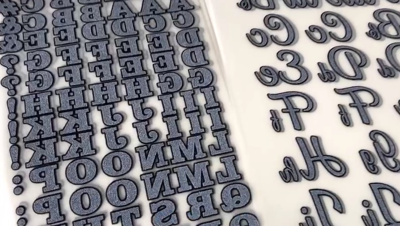 Free Flocking Heat Transfer Sticker Samples