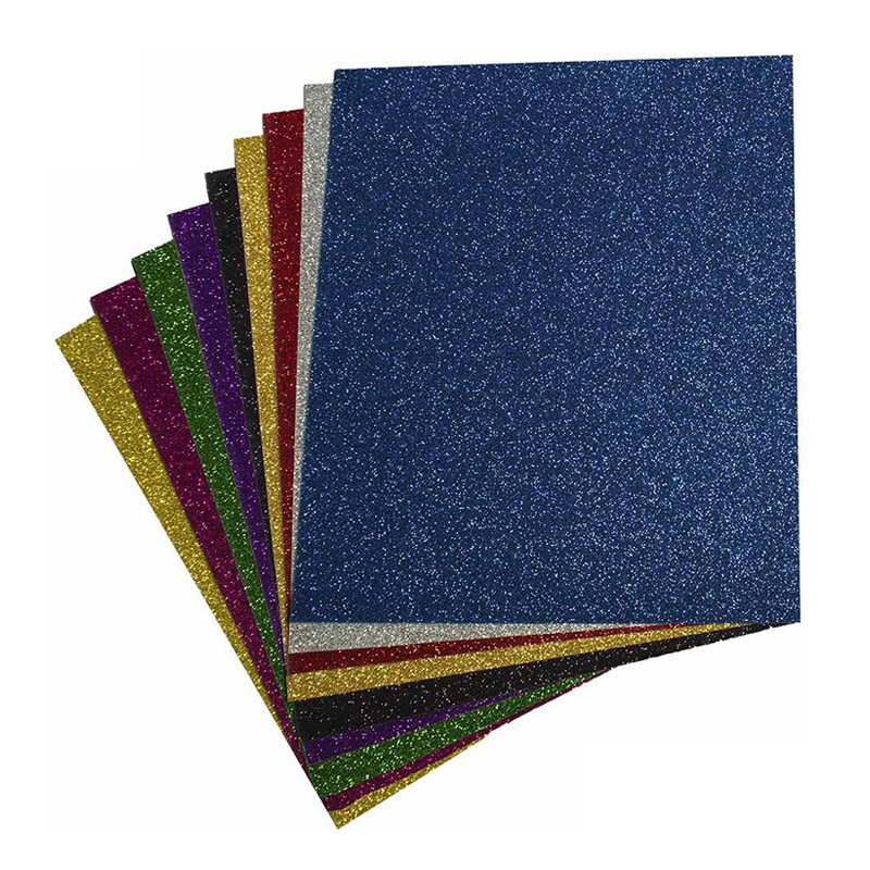 Glitter heat transfer vinyl sheets